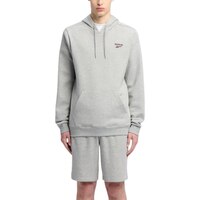 Reebok Men's Identity Small Logo Full Zip Hoodie Front_Flat