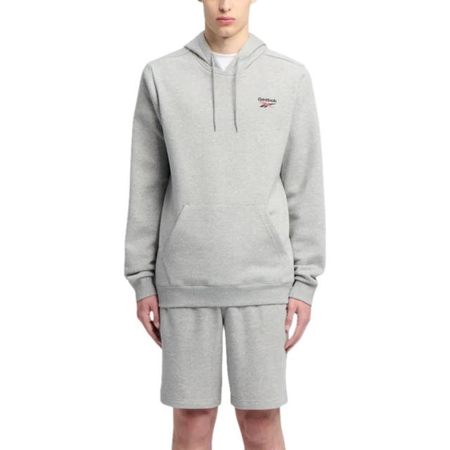 Reebok Men's Identity Small Logo Full Zip Hoodie