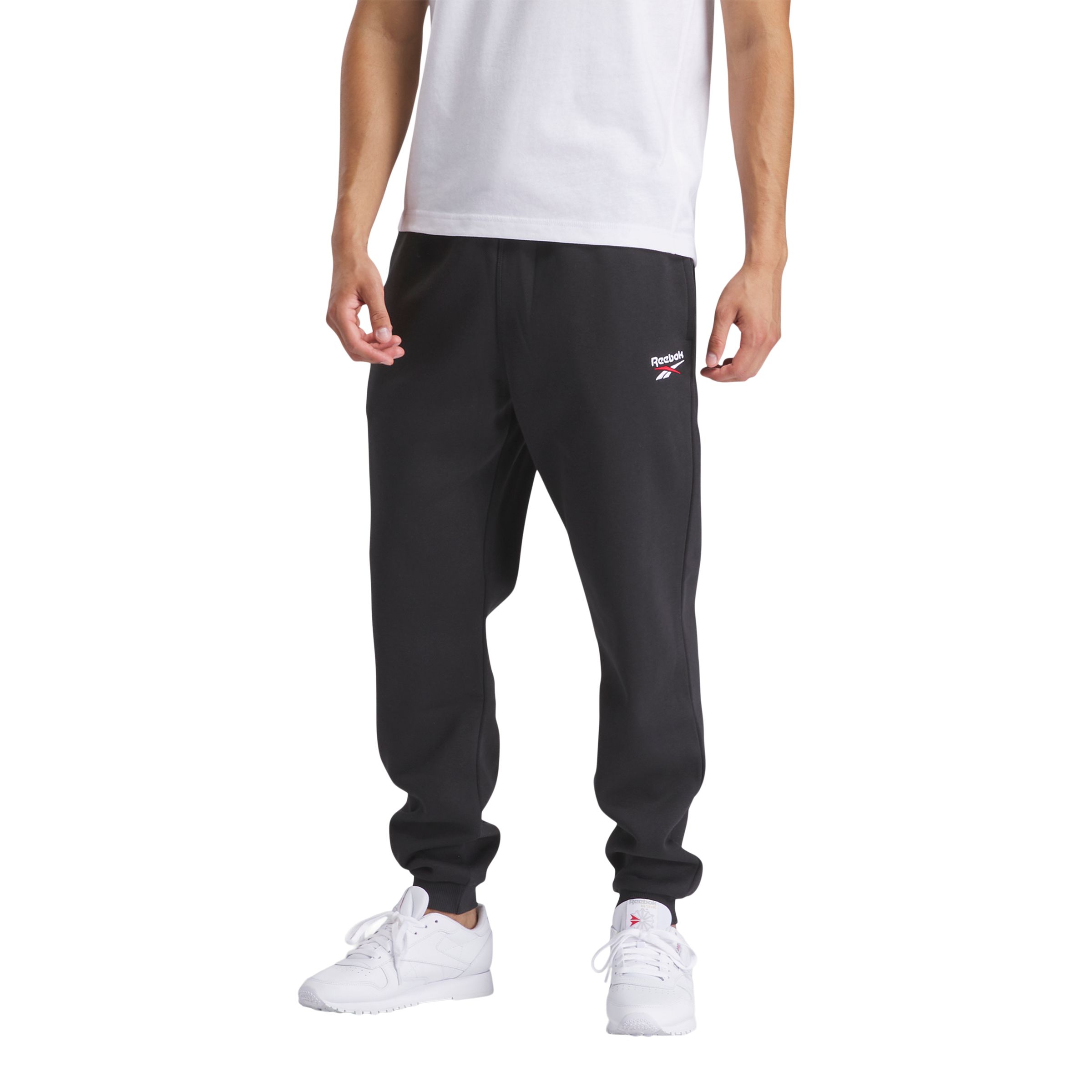 Reebok Men's Identity Small Logo Fleece Jogger Pants