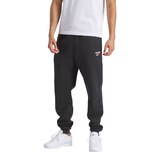 Reebok Men's Identity Small Logo Fleece Jogger Pants Front_Flat