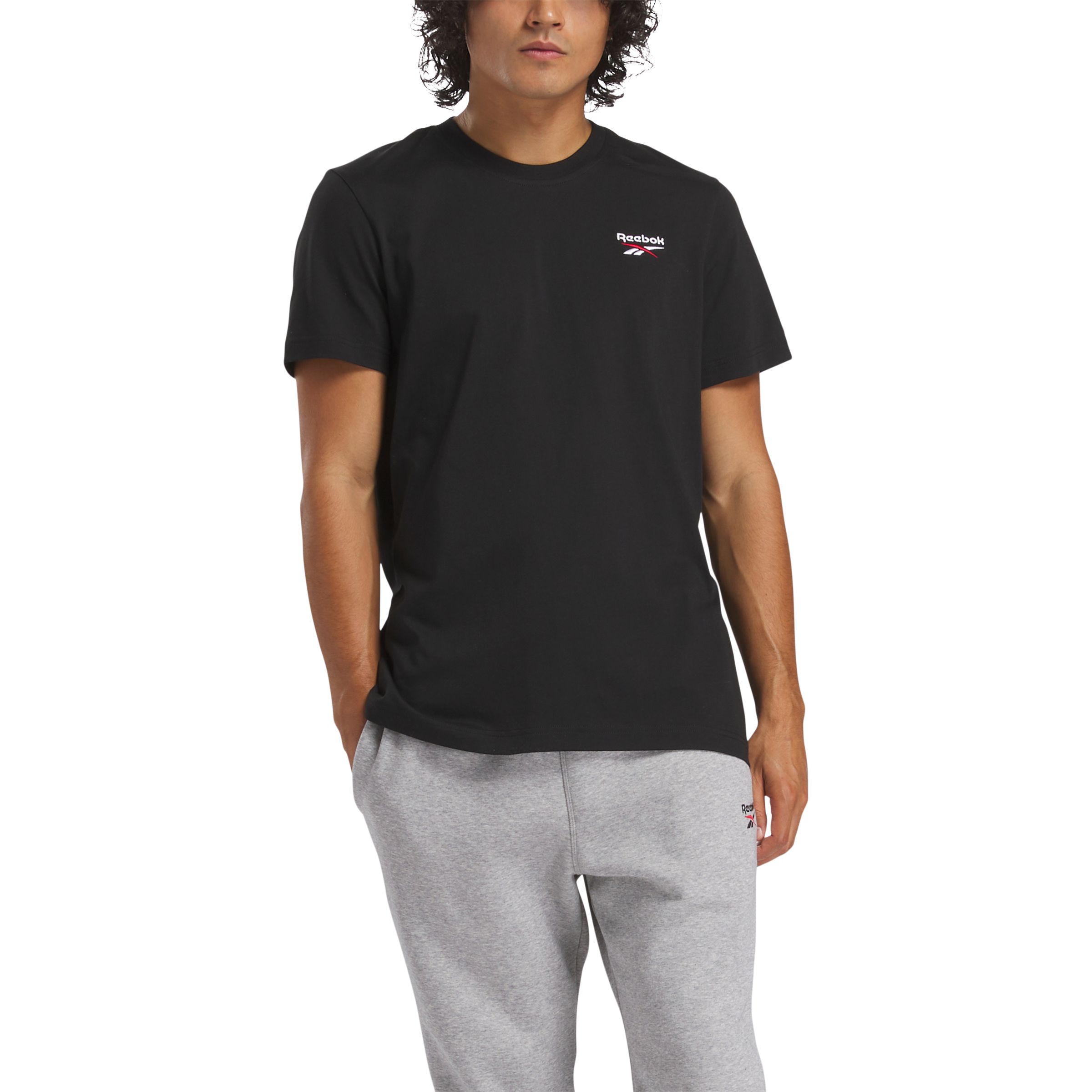 Reebok Men's Identity Left Chest Logo T Shirt