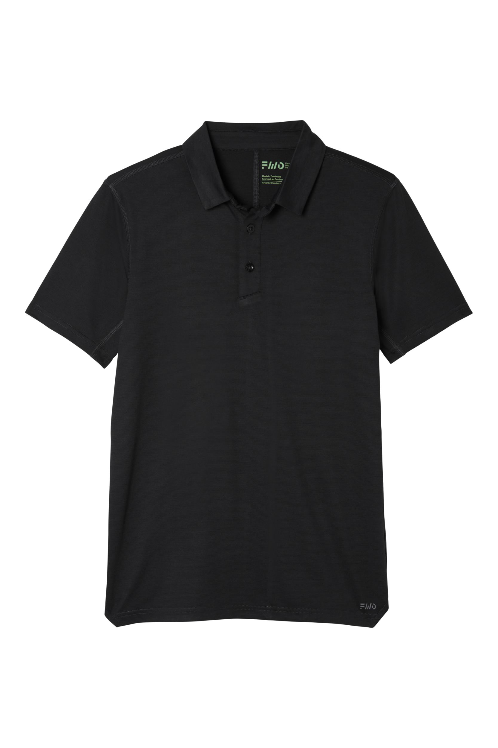 FWD Men's Digi Stripe Tech Polo T Shirt