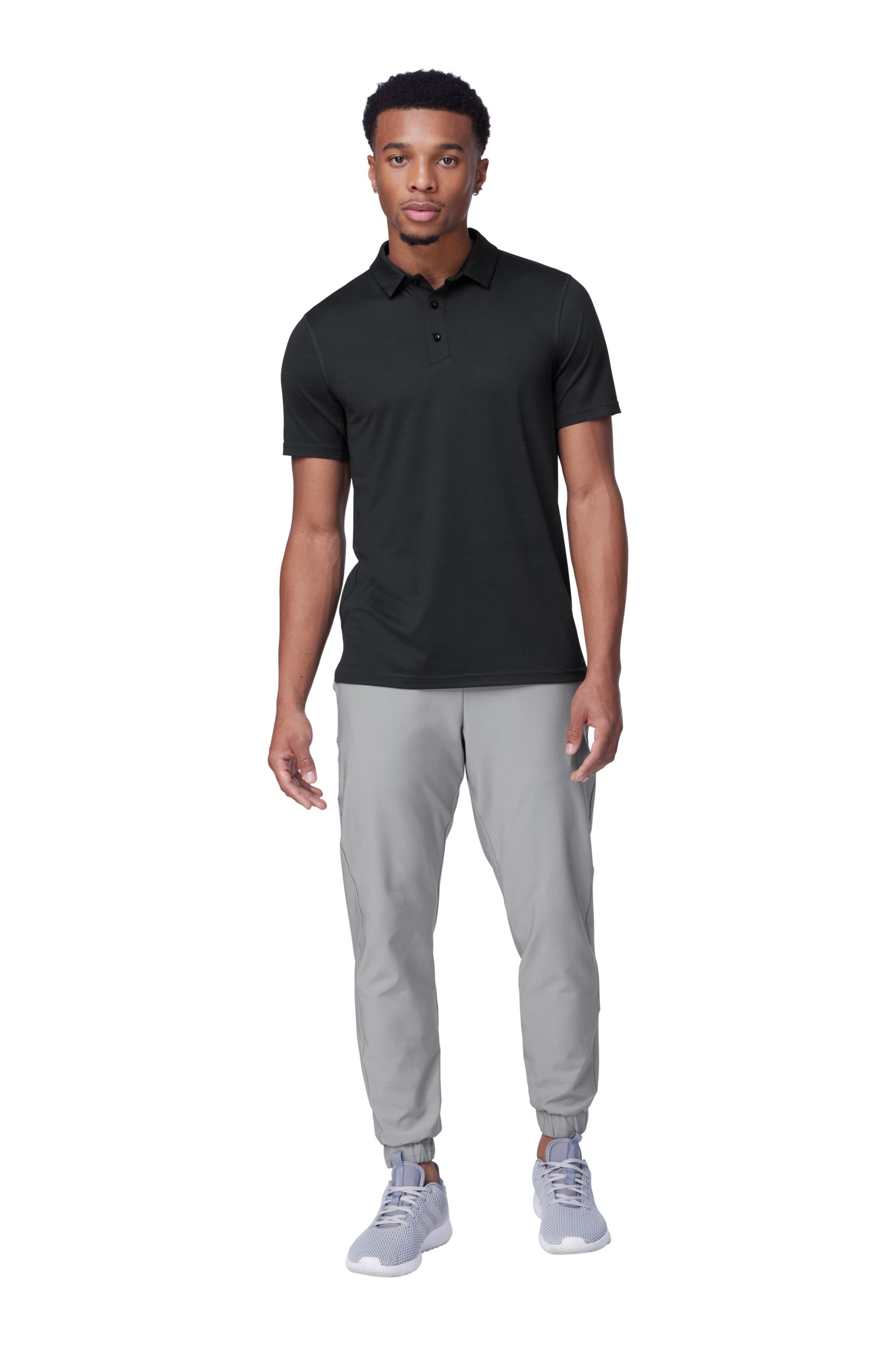 FWD Men's Digi Stripe Tech Polo T Shirt