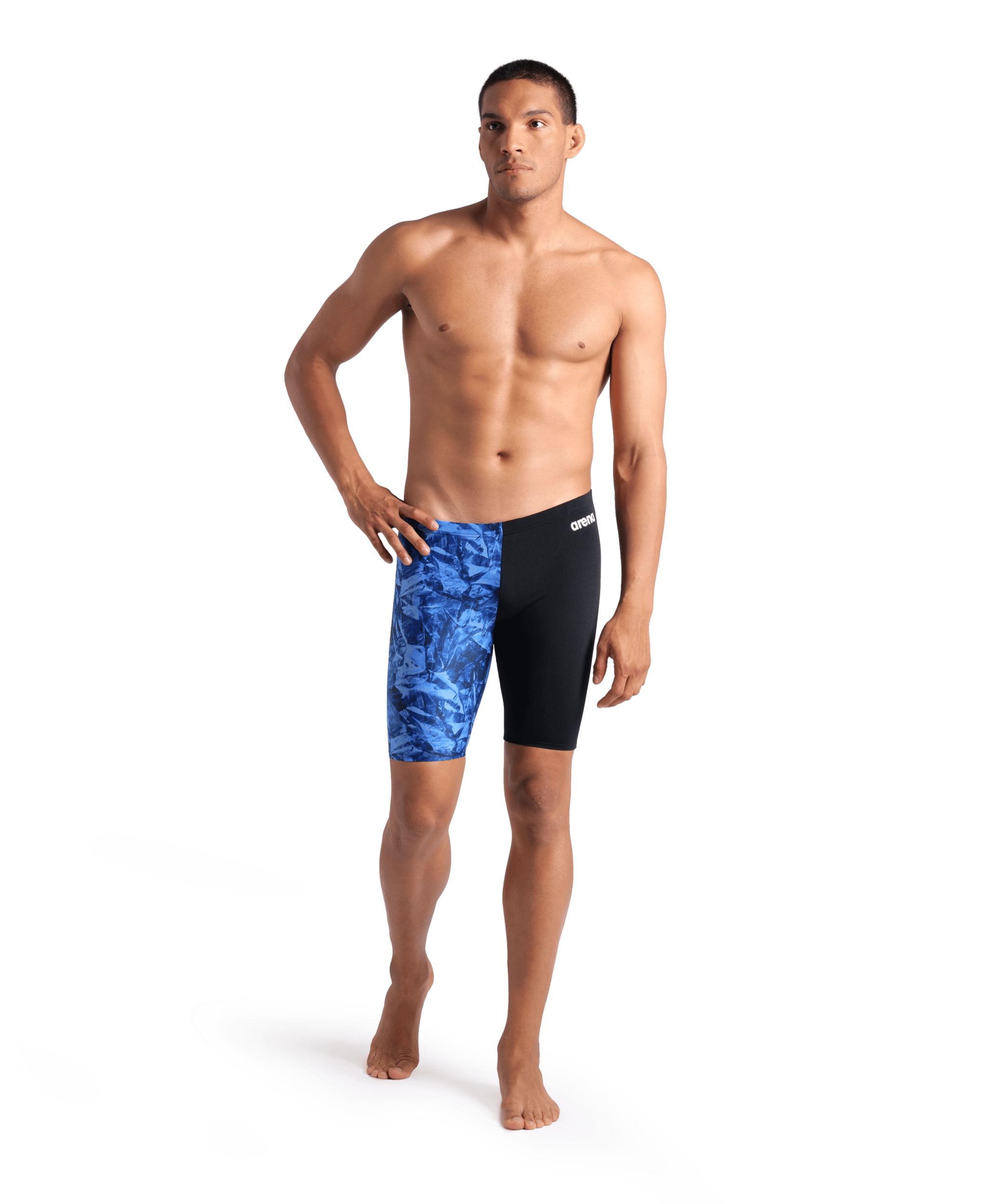 ARENA Men's Team Crackle Swim Jammer Brief