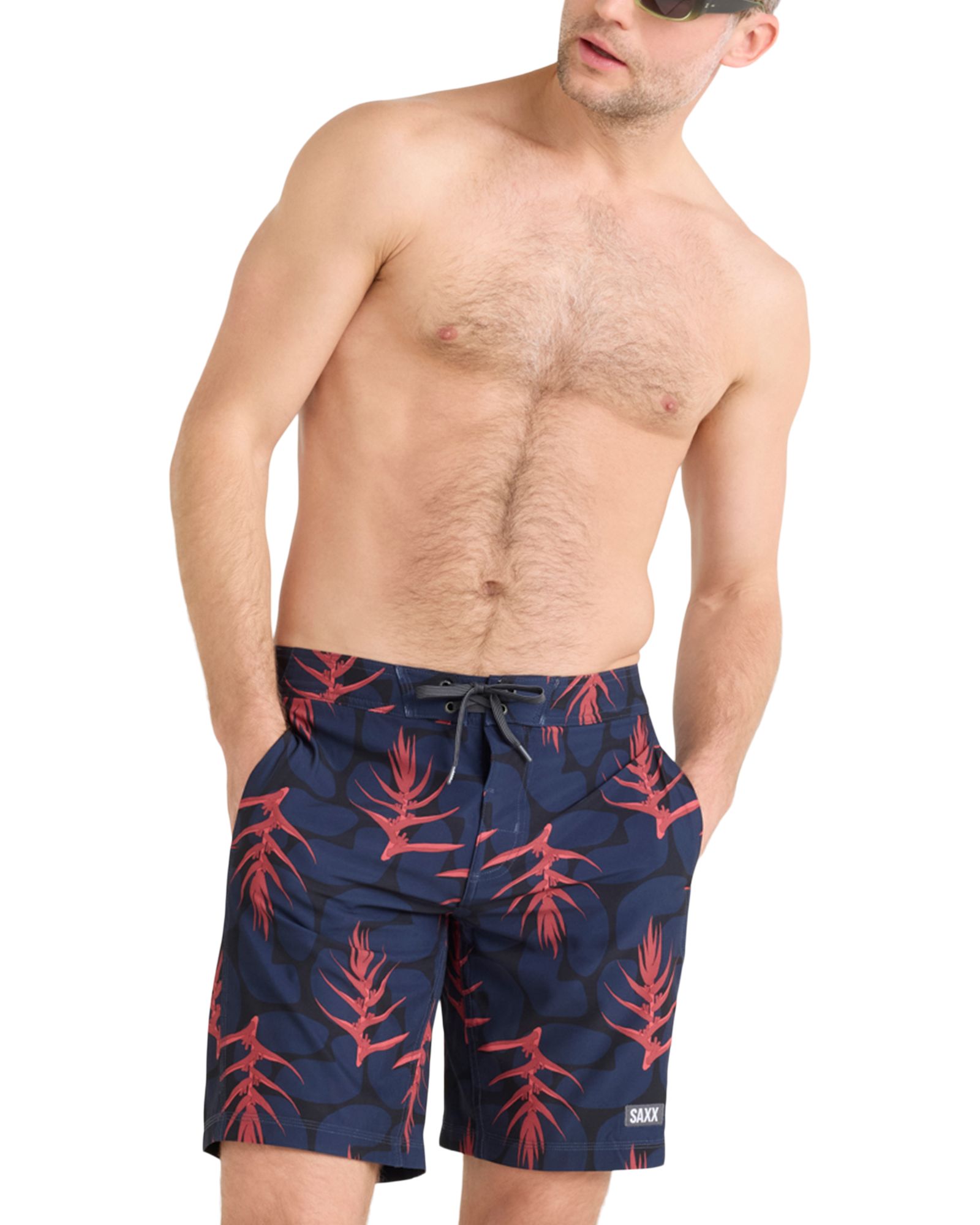 Saxx Men's Betawave 2 in 1 Swim Boardshorts