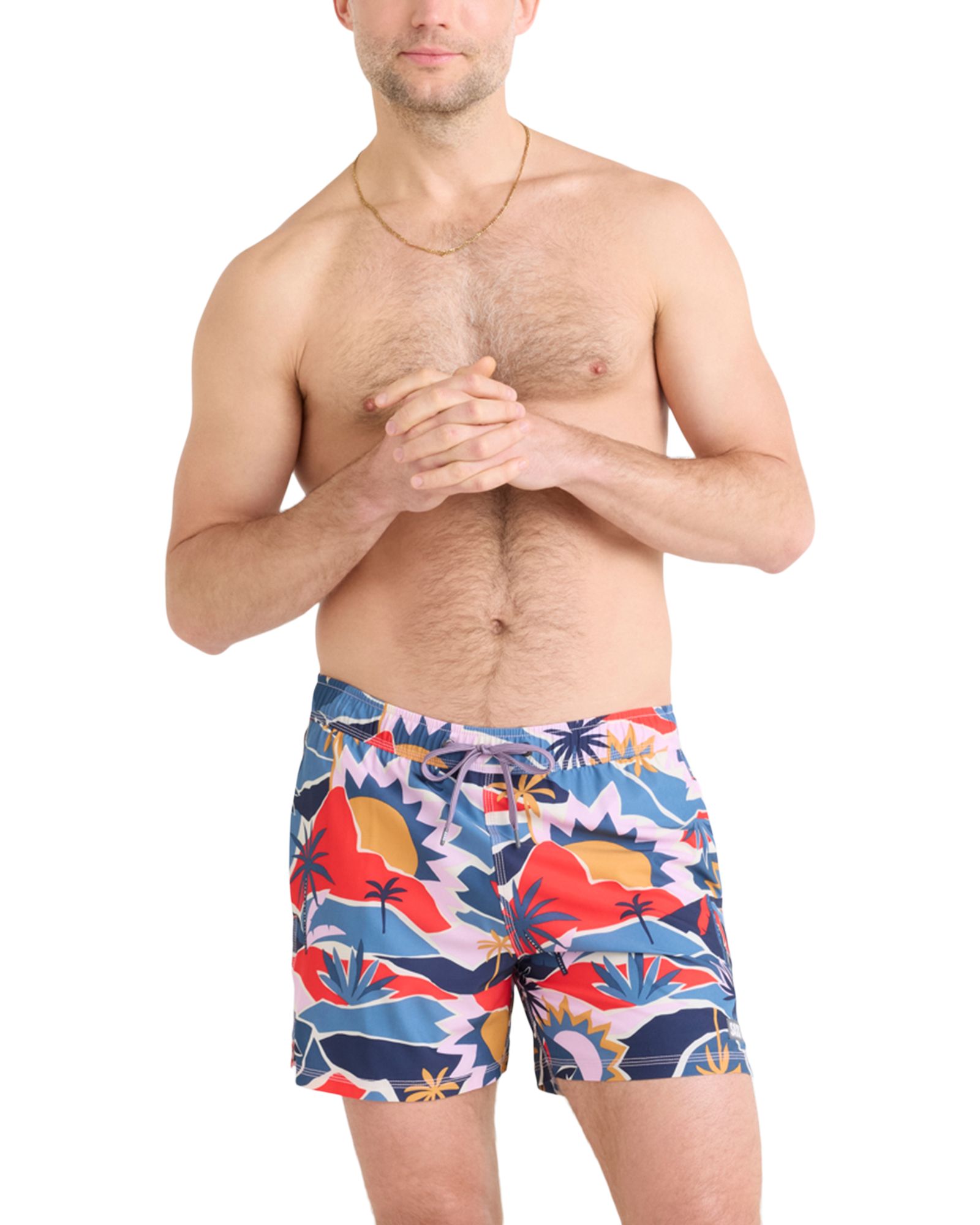 SAXX Men's Oh Buoy 5 Inch Volley Shorts