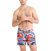 SAXX Men's Oh Buoy 5 Inch Volley Shorts Front_Flat