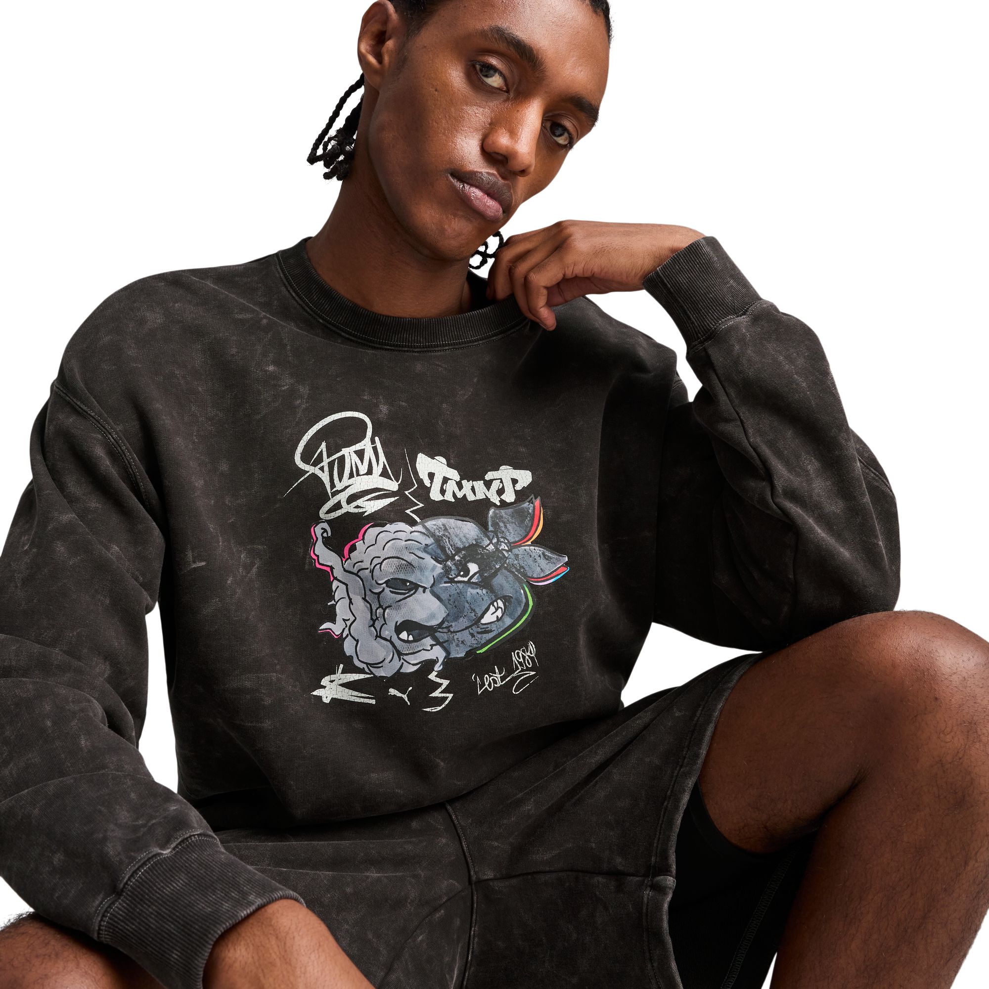 PUMA x TMNT Men's Graphic Sweatshirt