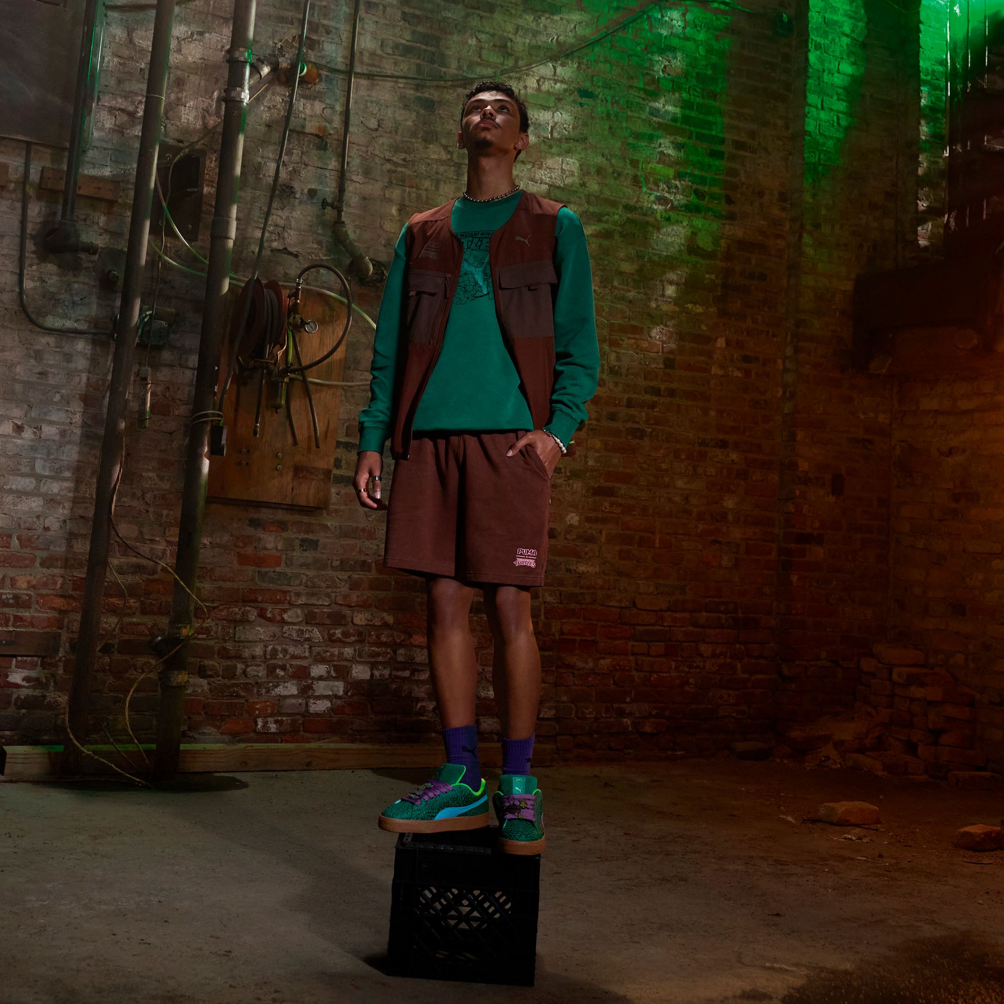 PUMA x TMNT Men's 6" Shorts