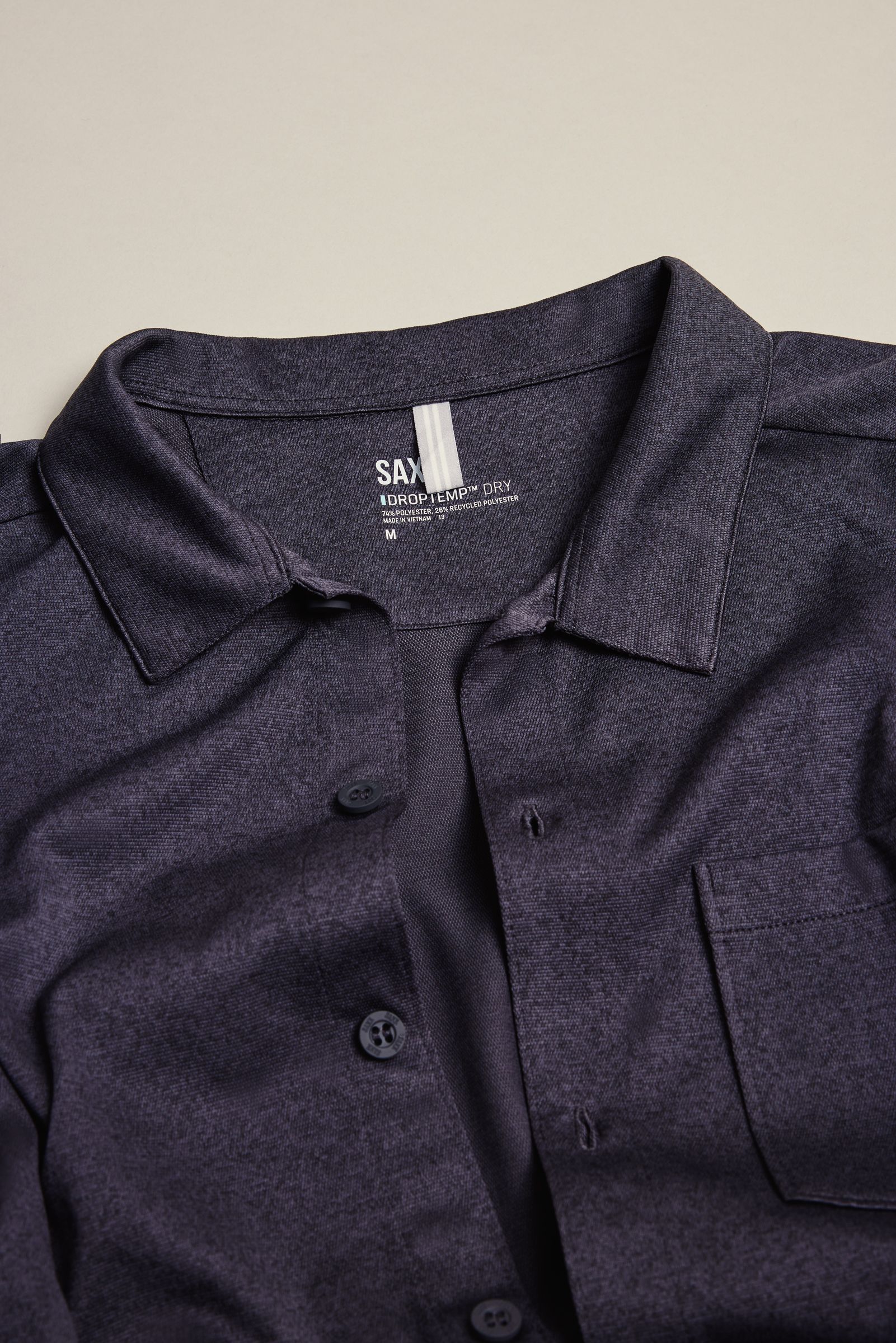 SAXX Men's DropTemp® Dry Resort Polo T Shirt