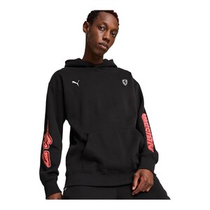 PUMA Men's Ferrari Race Neon Pullover Hoodie
