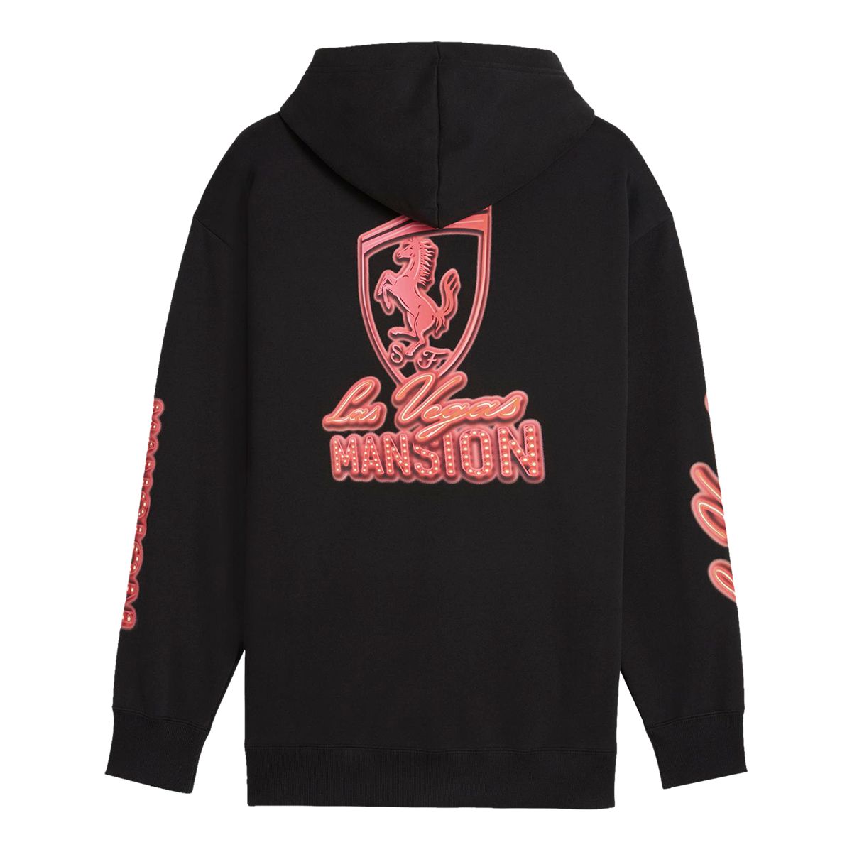 PUMA Men's Ferrari Race Neon Pullover Hoodie