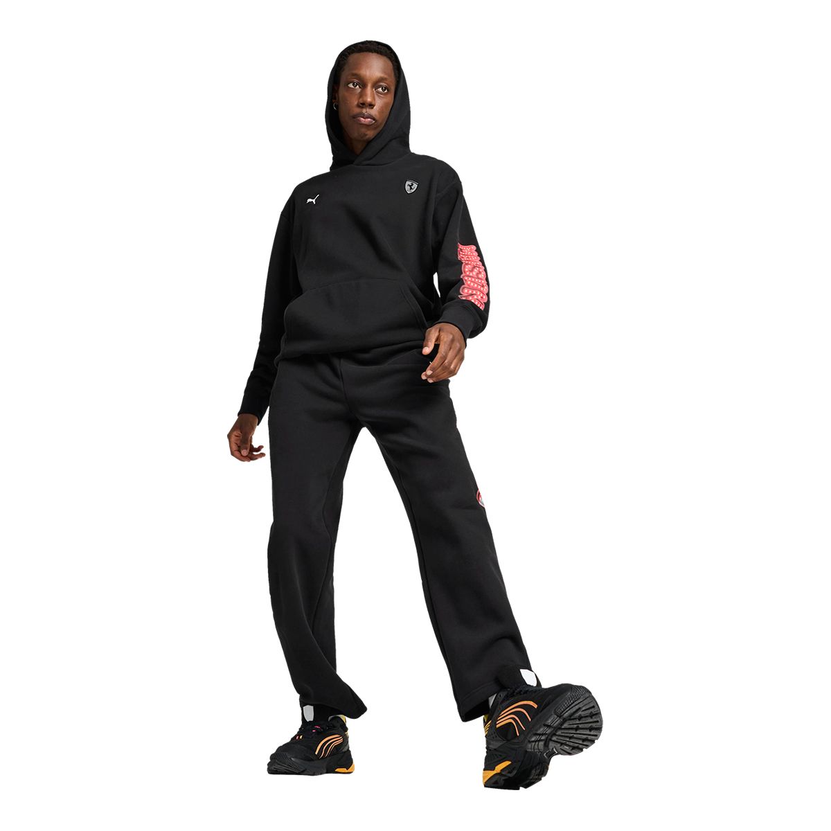 PUMA Men's Ferrari Race Neon Pants