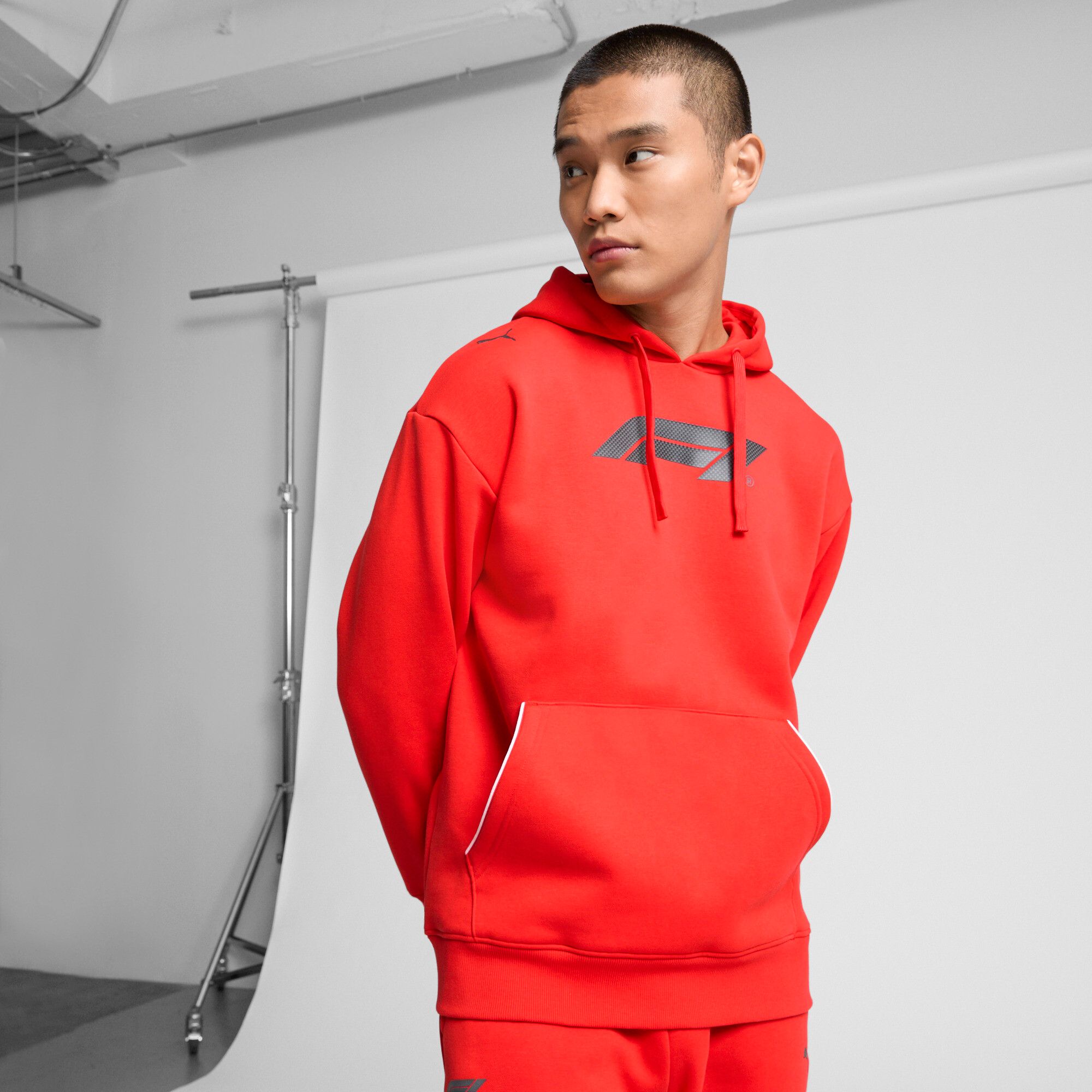 PUMA Men's F1 ESS+ Pullover Hoodie