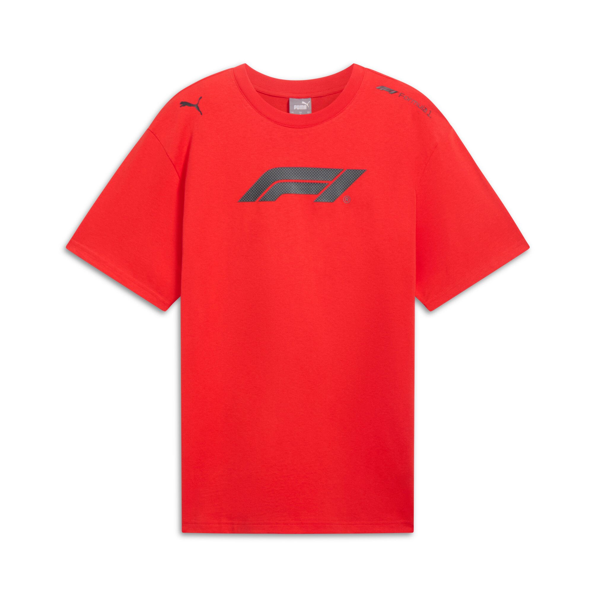 PUMA Men's F1 ESS+ Relaxed T Shirt
