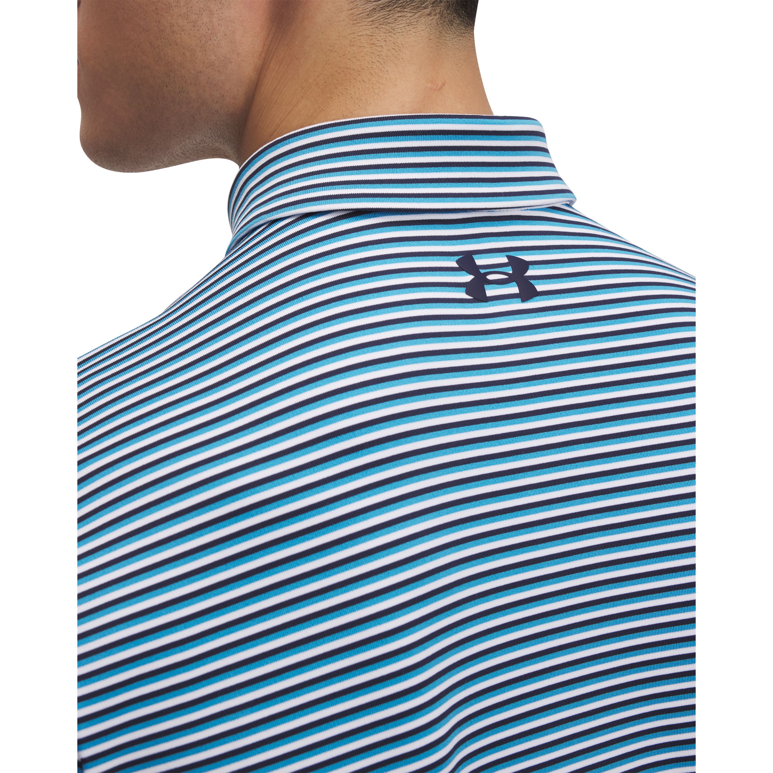 Under Armour Golf Men's Playoff 3.0 Stripe Polo T Shirt