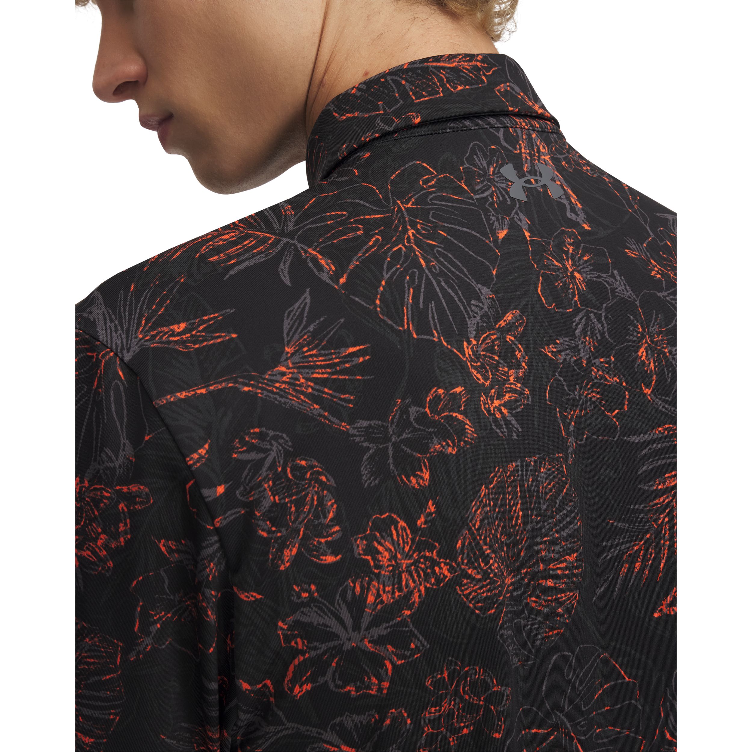 Under Armour Golf Men's Playoff 3.0 Printed Polo T-Shirt