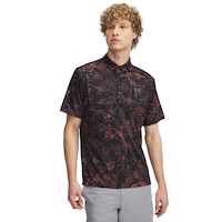 Under Armour Golf Men's Playoff 3.0 Printed Polo T-Shirt Front_Flat