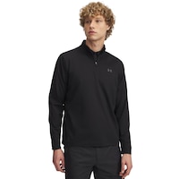 Under Armour Golf Men's Drive 1/4 Zip Long Sleeve Top Front_Flat
