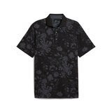 PUMA Golf Men's MATTR Rose Polo T Shirt Front_Flat