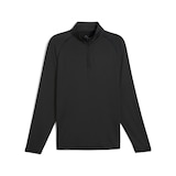 PUMA Men's YouV 1/4 Zip Long Sleeve Top Front_Flat