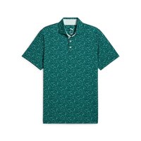 PUMA Men's MATTR Peach Stand Polo T Shirt