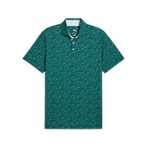 PUMA Men's MATTR Peach Stand Polo T Shirt