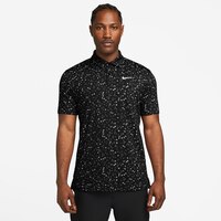 Nike Golf Men's Dri-FIT Tour Micro Floral Golf Polo Front_Flat