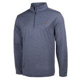 Greg Norman Men's Tech Performance Quarter Zip Long Sleeve Top Front_Angled_Left
