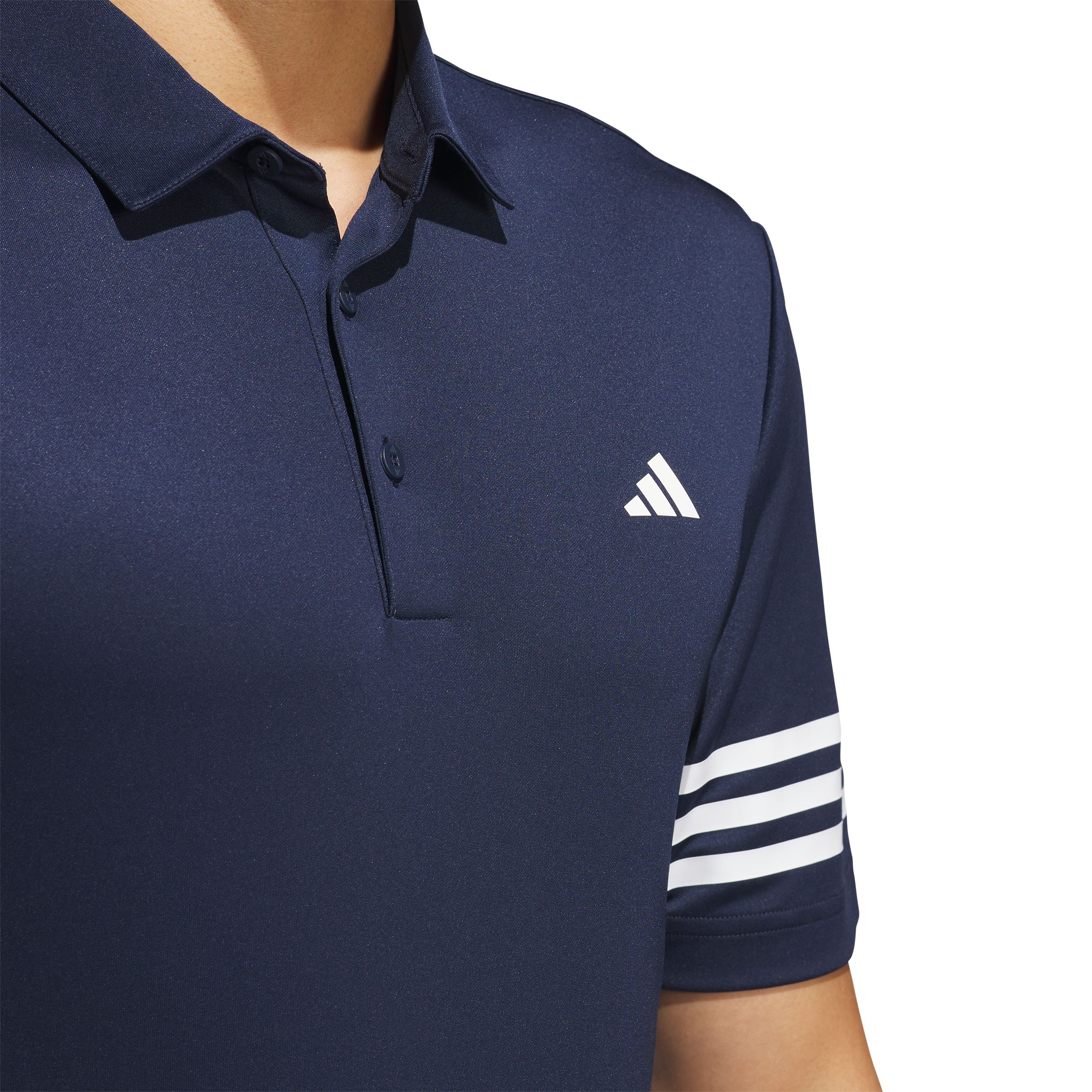 adidas Golf Men's Core 3-Stripe Polo T Shirt