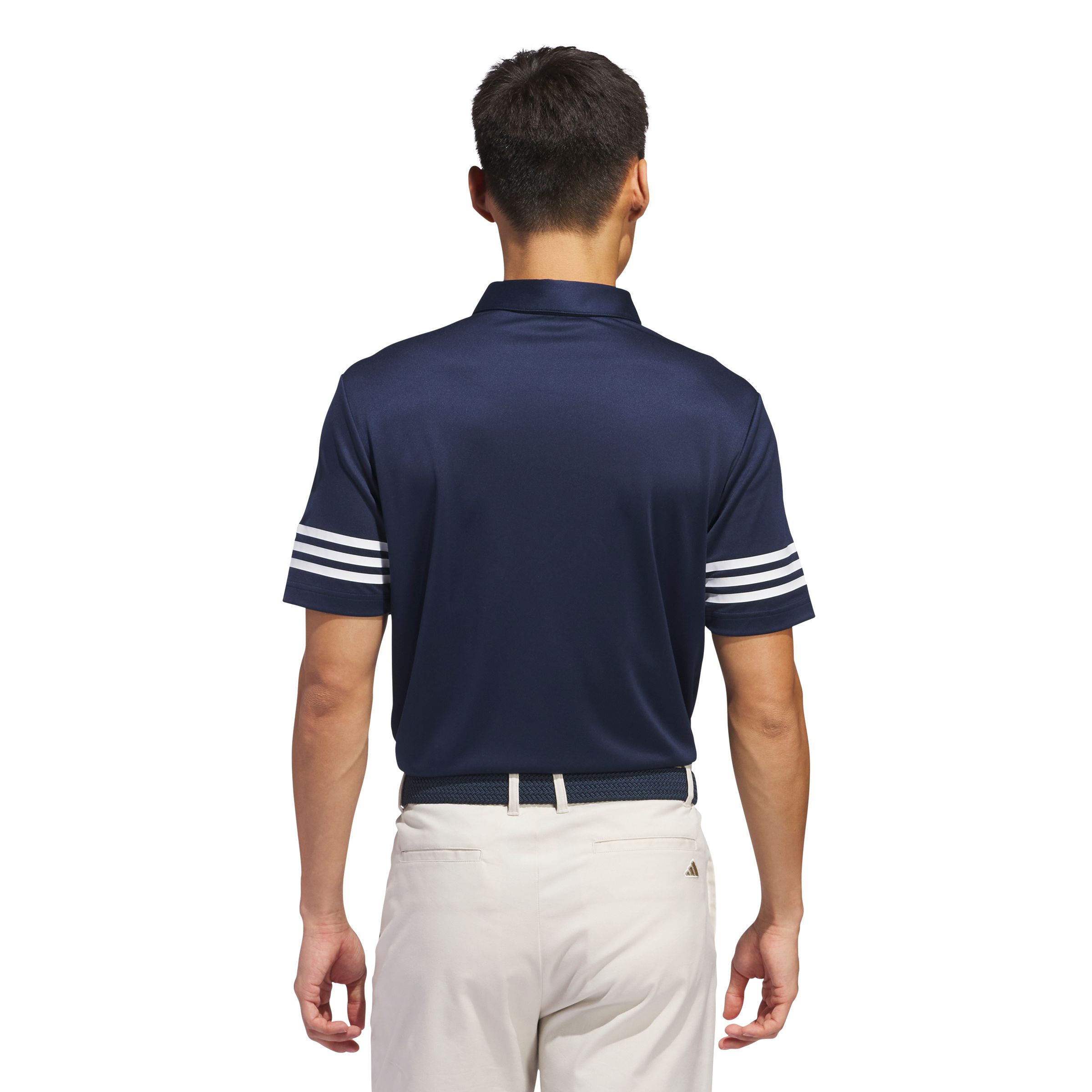 adidas Golf Men's Core 3-Stripe Polo T Shirt