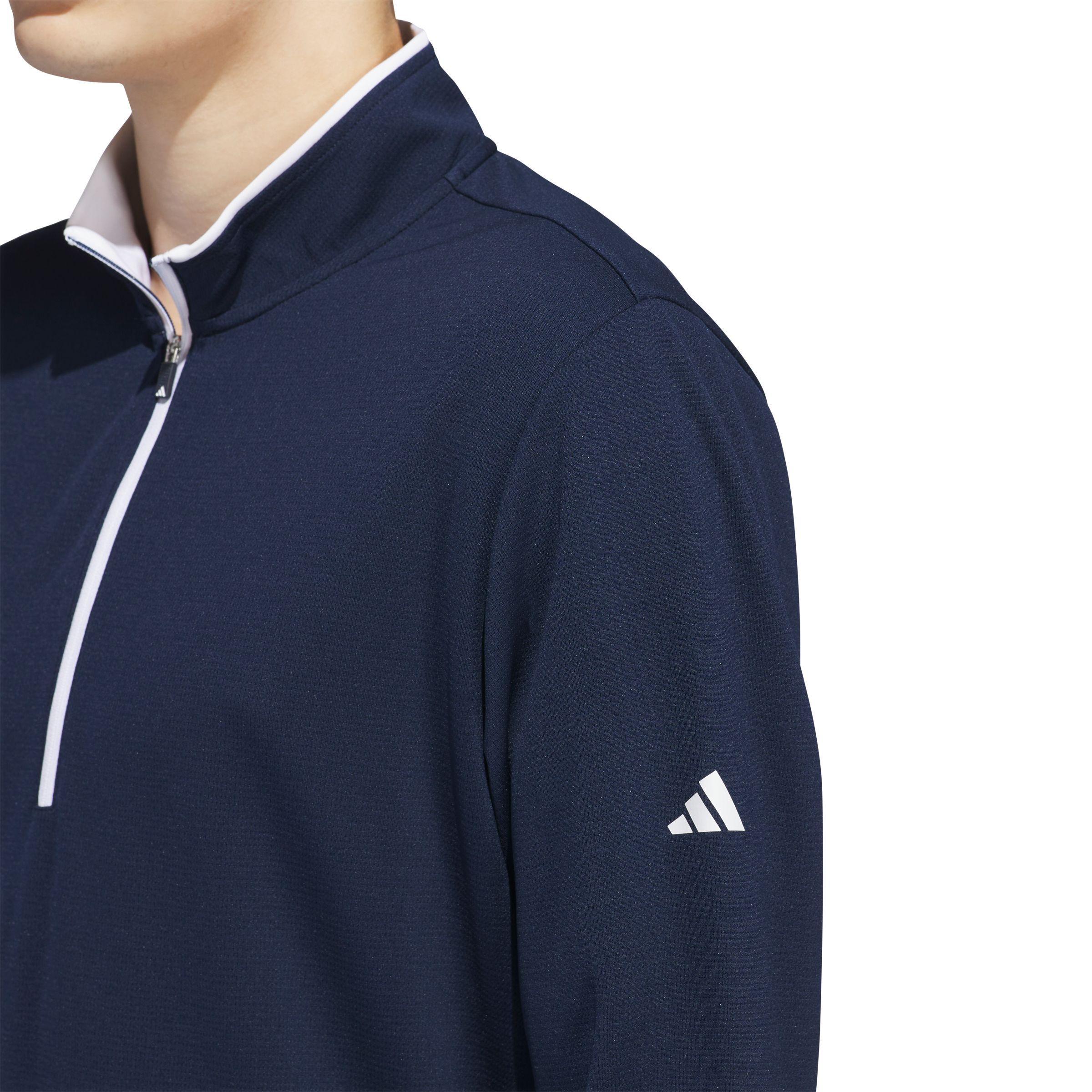 adidas Golf Men's Core Lightweight 1/4 Zip Long Sleeve Top