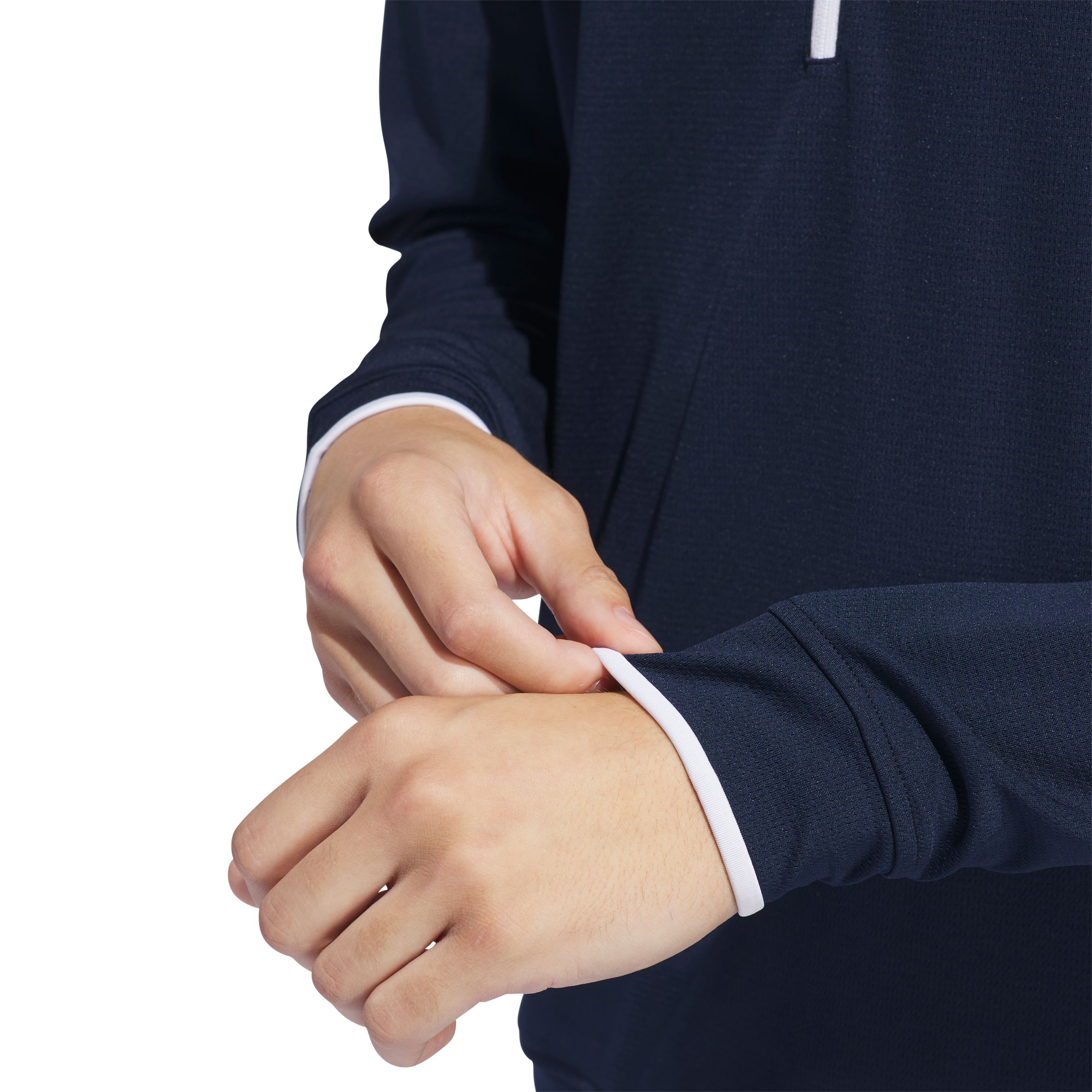 adidas Golf Men's Core Lightweight 1/4 Zip Long Sleeve Top