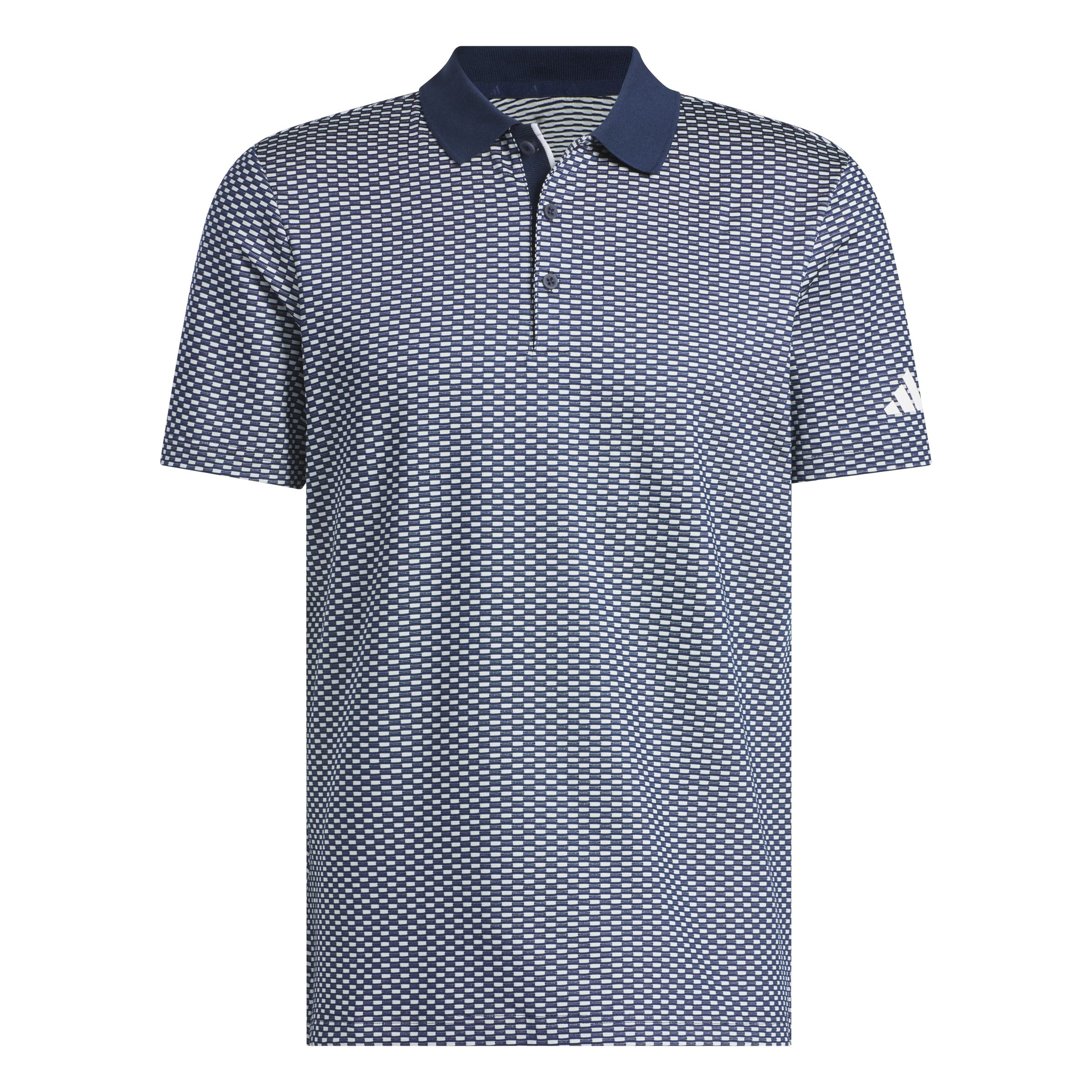 adidas Golf Men's Beyond The Course Textured Polo T Shirt