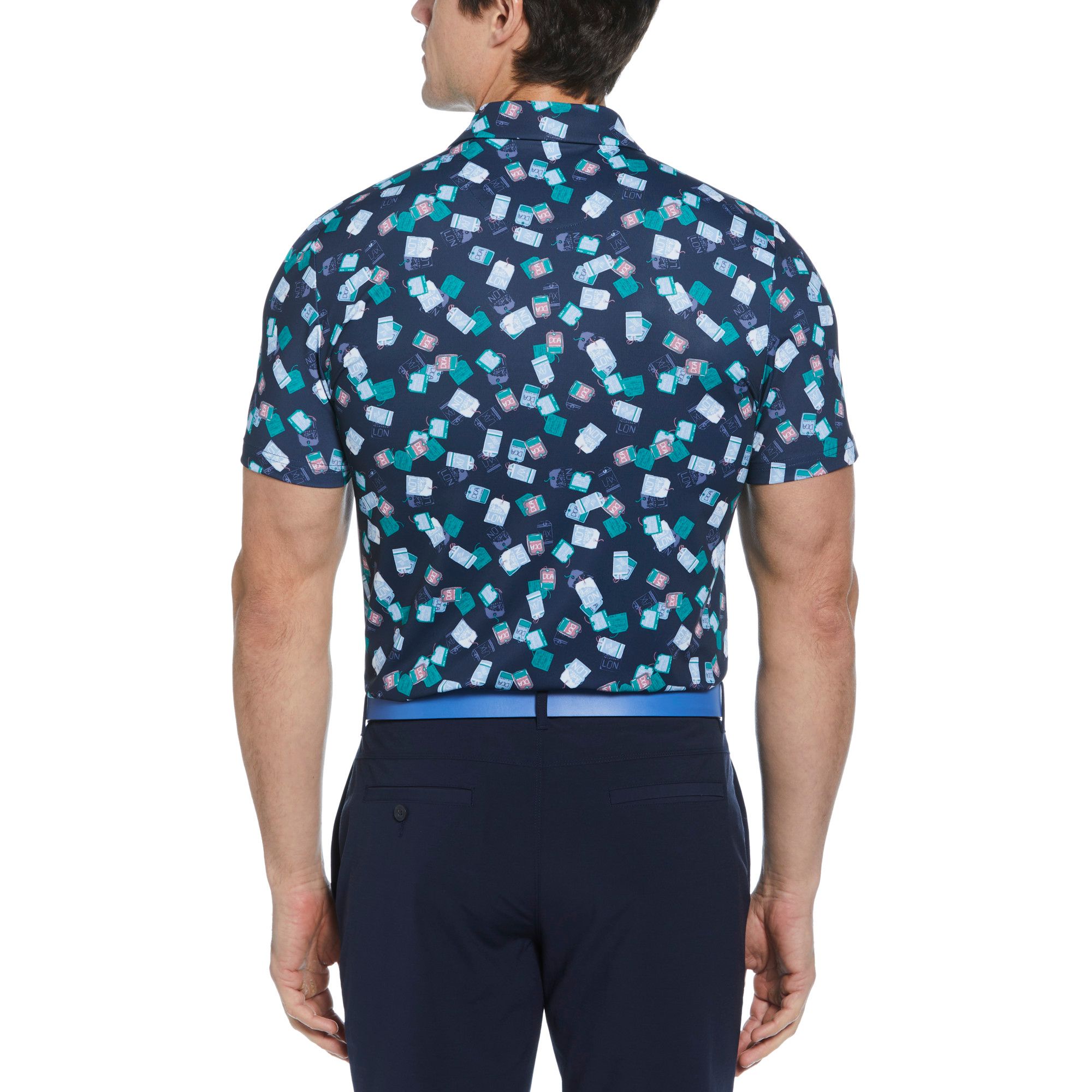 Original Penguin Men's Pete's Travel Tag Polo T Shirt