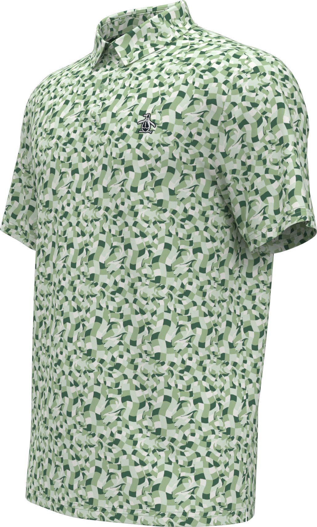 Original Penguin Men's Underwater Mosaic Polo T Shirt