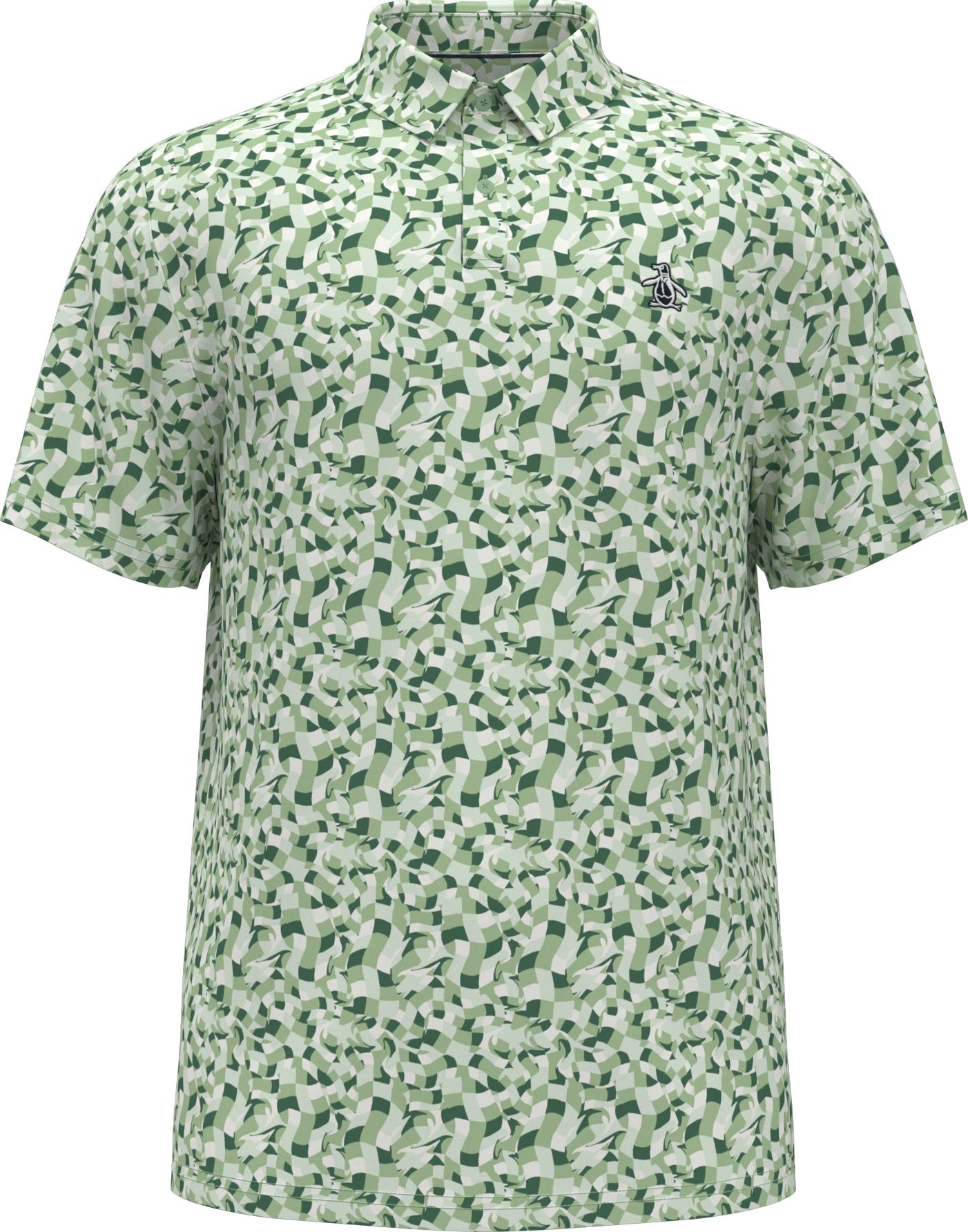 Original Penguin Men's Underwater Mosaic Polo T Shirt