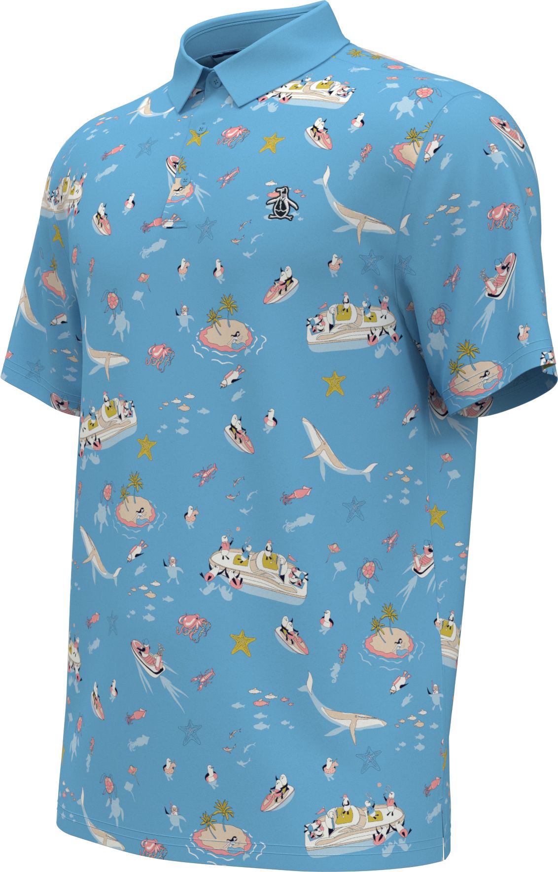 Original Penguin Men's Pete N' The Boat Polo T Shirt