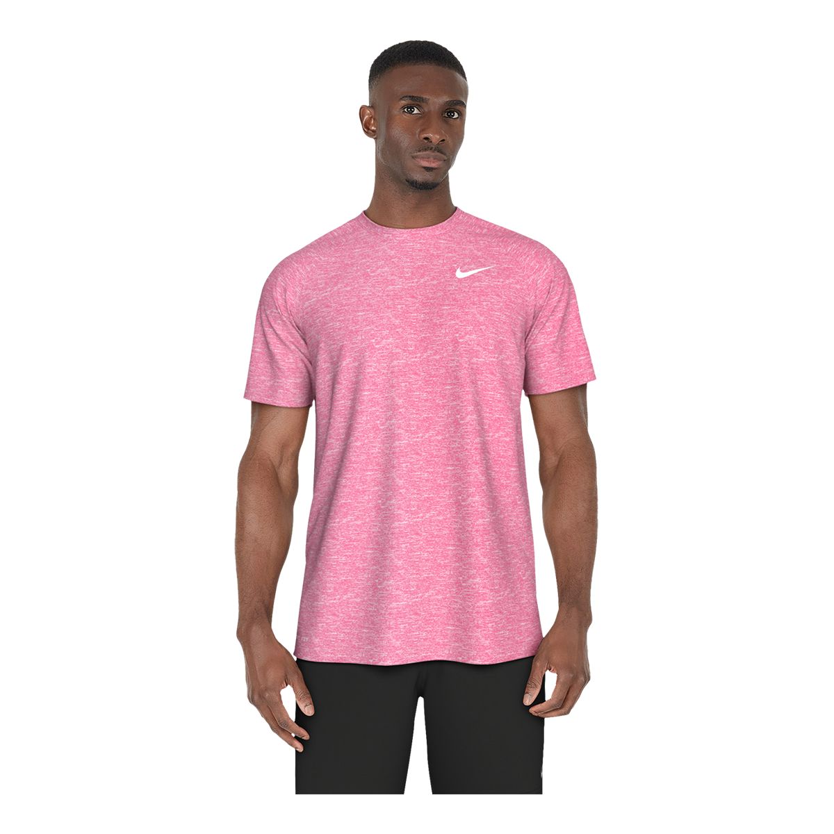 Nike Men's Heather Short Sleeve Hydroguards