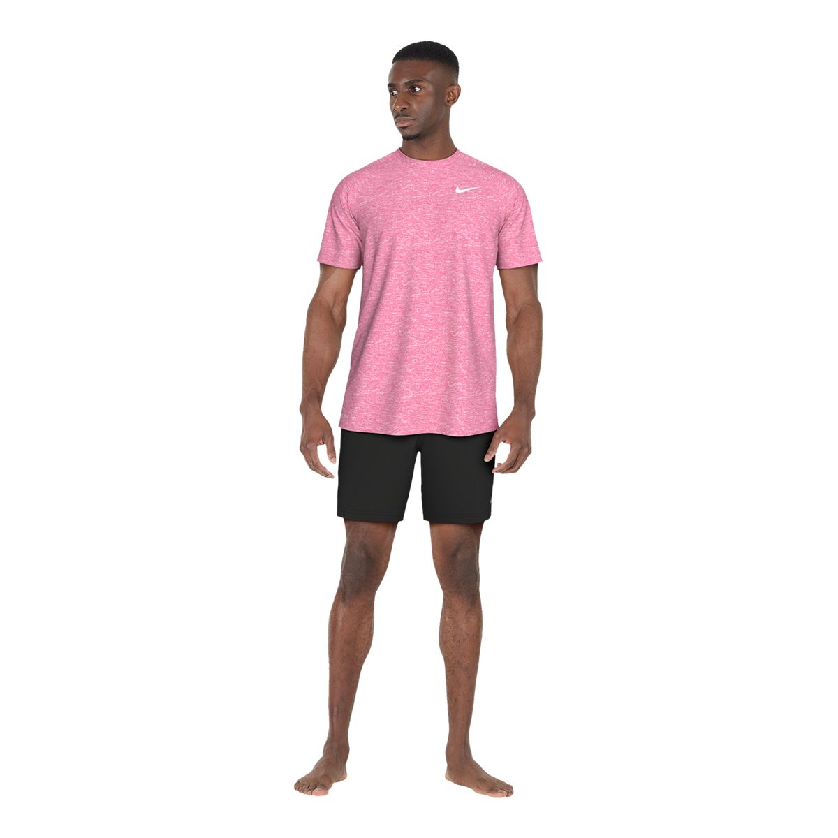 Nike Men's Heather Short Sleeve Hydroguards