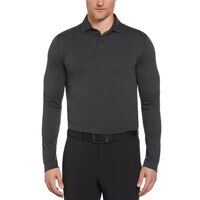Callaway Men's Premium Yarn Long Sleeve Polo Shirt Front_Flat