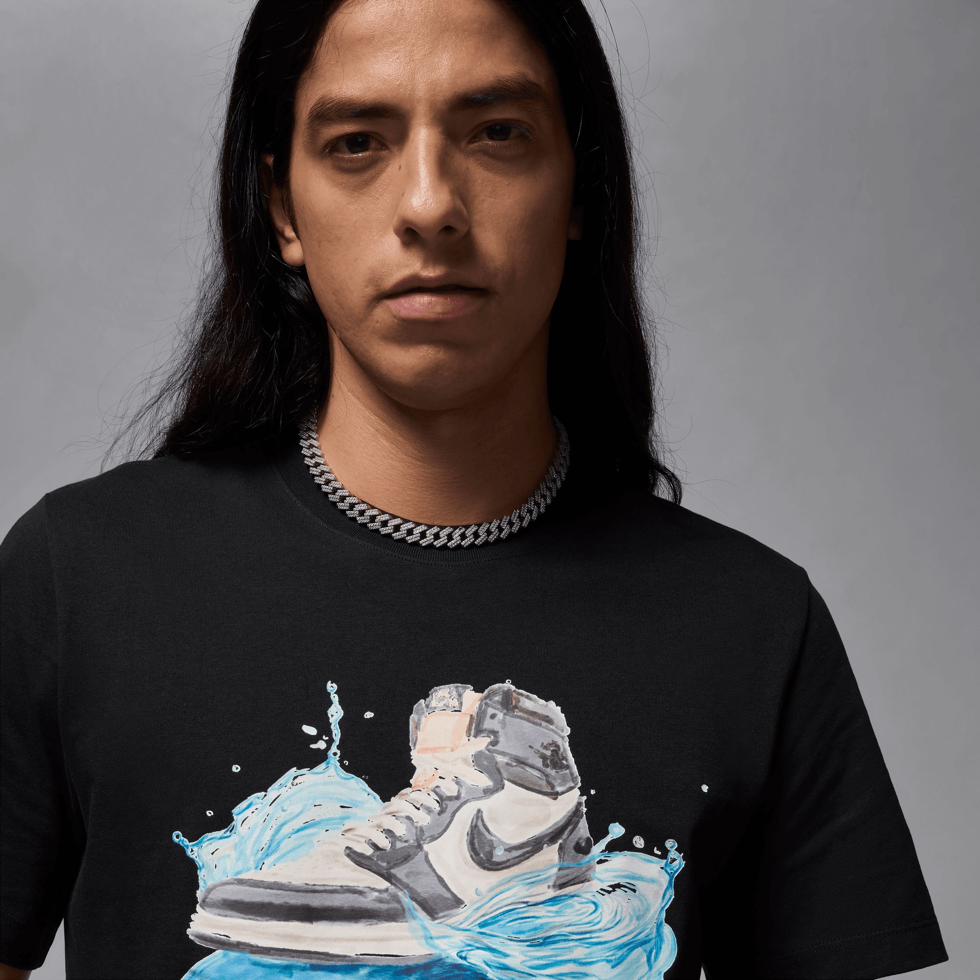 Jordan Men's Jordan Flt Essential AJ1 Crew T Shirt