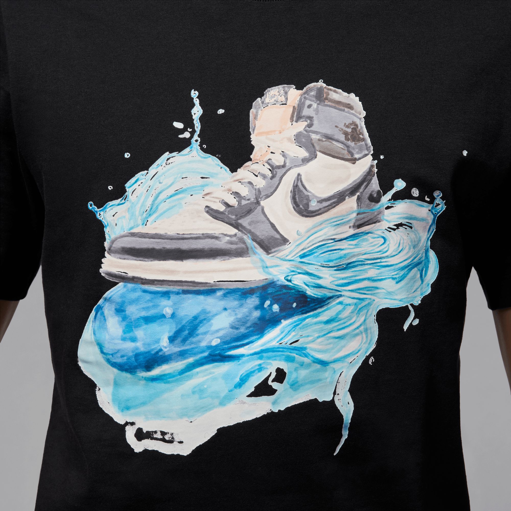 Jordan Men's Jordan Flt Essential AJ1 Crew T Shirt