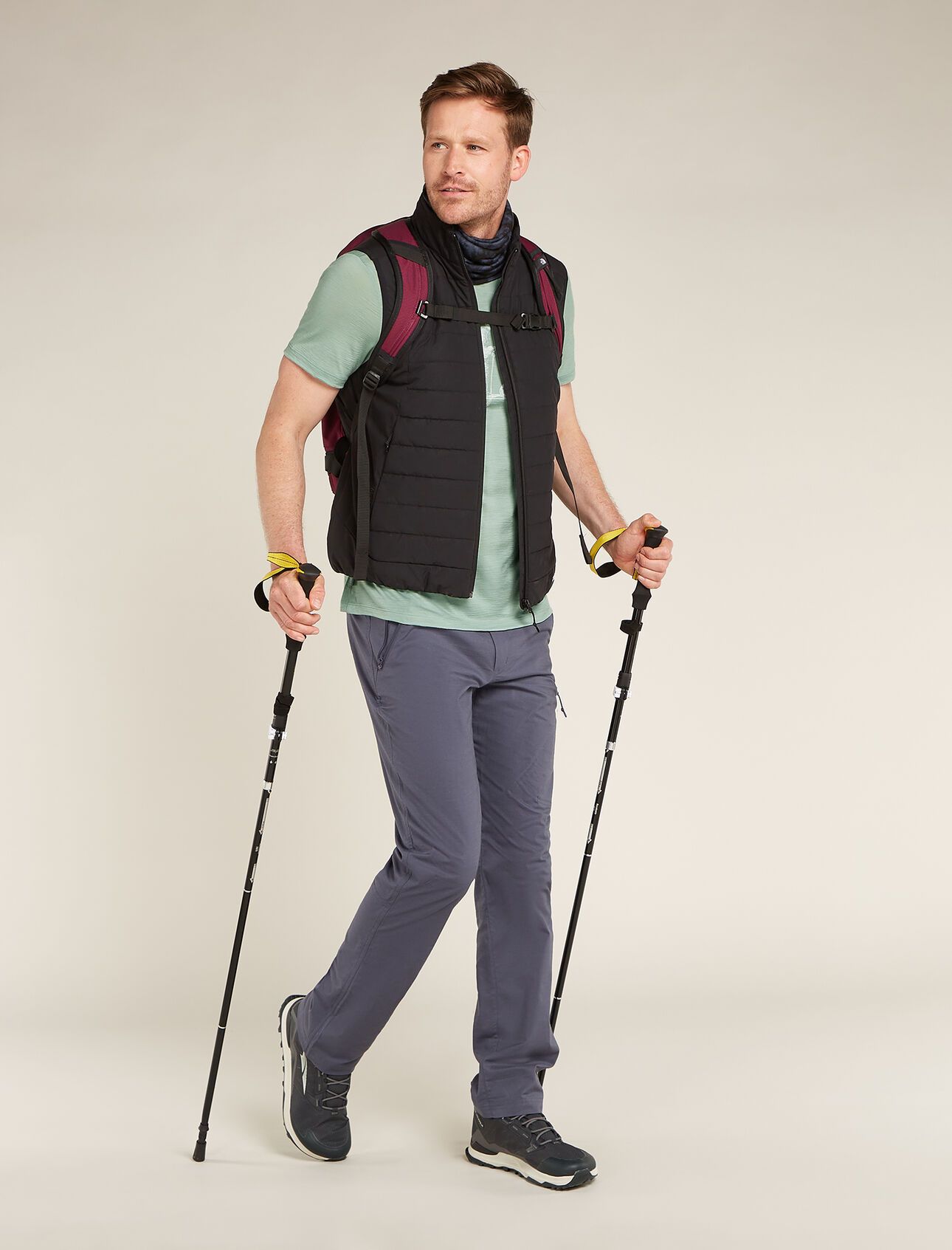 Icebreaker Men's 150 Tech Lite Polar Paddle T Shirt