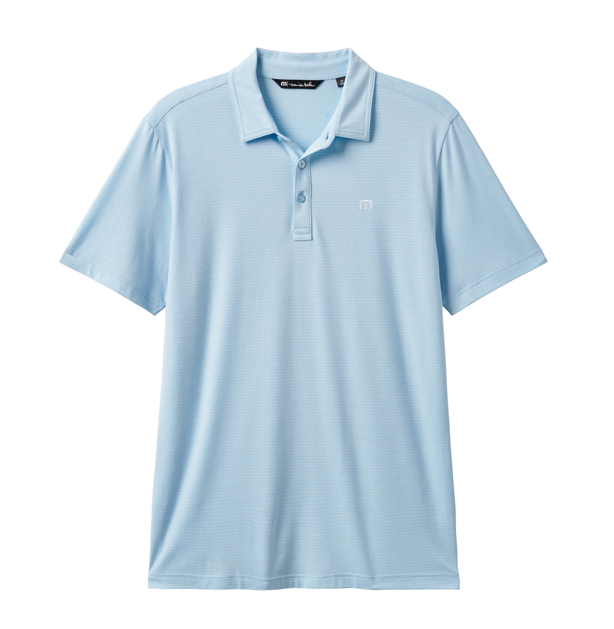 TravisMathew Men's The Heater  Short Sleeve Golf Polo T Shirt