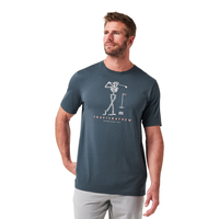 TravisMathew Men's Lost Swing Polo T-Shirt Front_Flat