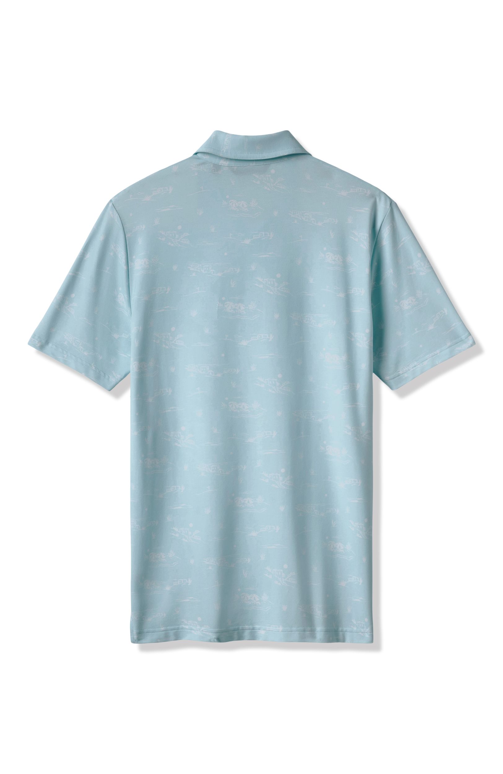 TravisMathew Men's Featherweight City Polo T Shirt