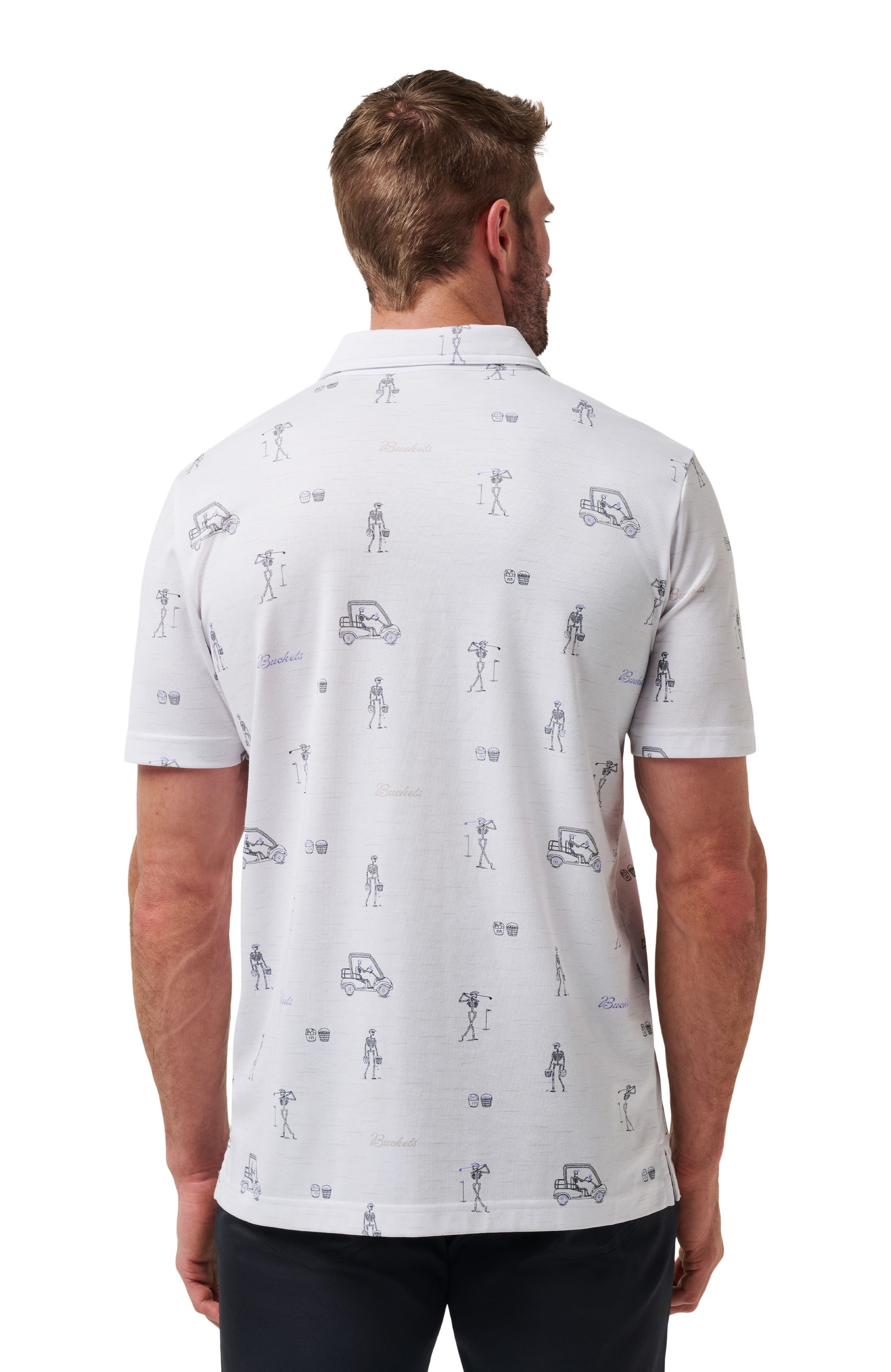 TravisMathew Men's Lost City Polo T Shirt
