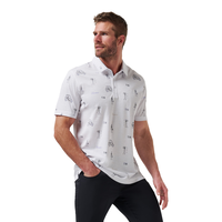 TravisMathew Men's Lost City Polo T Shirt Front_Angled_Right