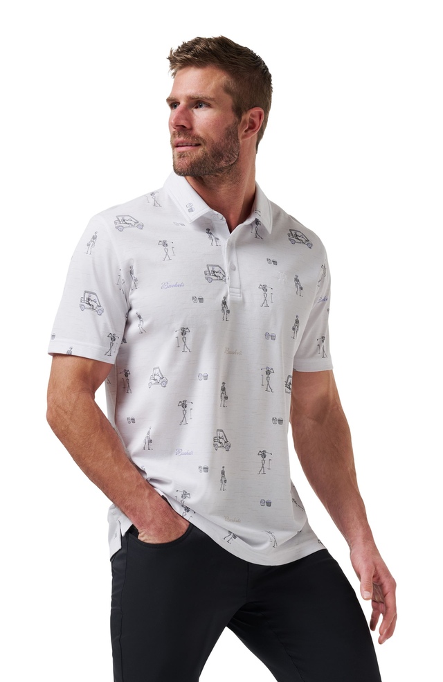 TravisMathew Men's Lost City Polo T Shirt